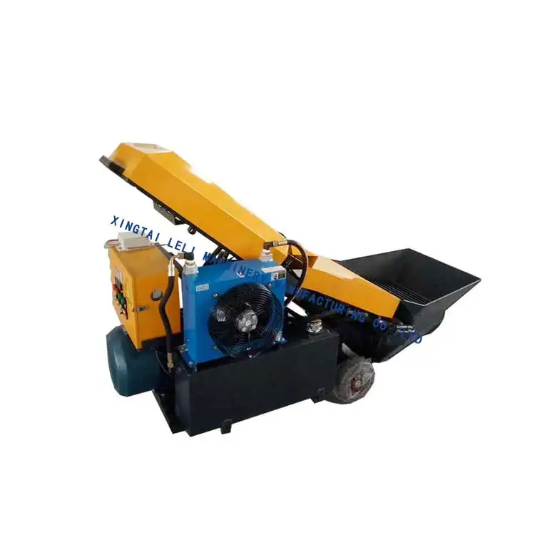 High quality  pressure plunger pump building sand cement mortar plaster machine/render spraying pump