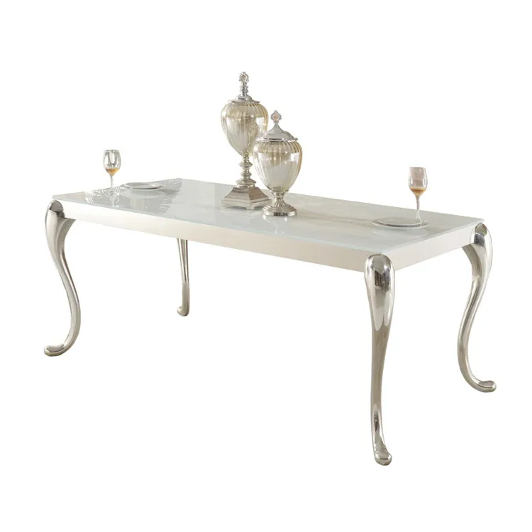 China Manufacturer Nordic Design Dining Room Furniture Luxury Dining Table Set