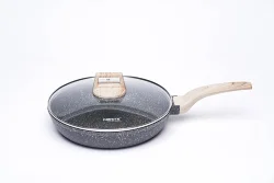 Die Casting Aluminum Frypan Long-lasting Non-stick Cookware 30cm With Nonstick Coating And Easy To Clean