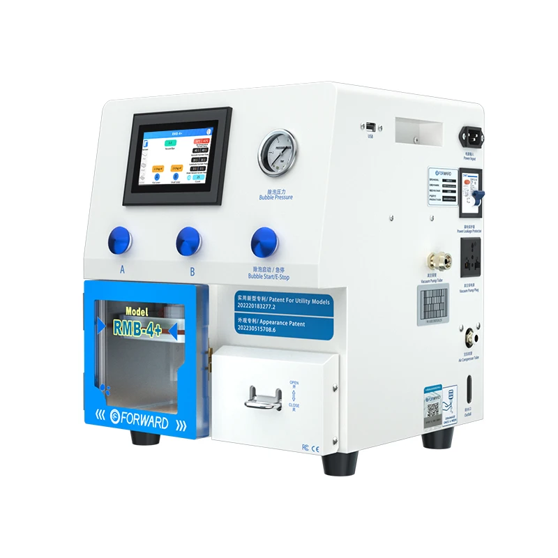 FORWARD RMB 4Plus 3 In 1 Portable  OCA Laminator Smart Pressure Regulate LCD Vacuum Lamination Bubble Removal Machine for Phone