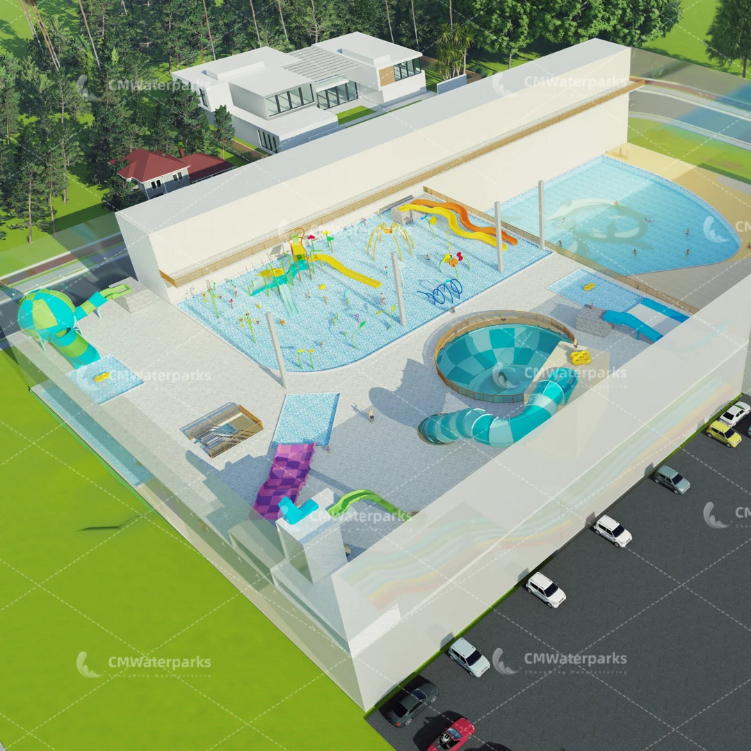 Новый дизайн горки для аквапарка cmwaterpark оборудование из стекловолокна