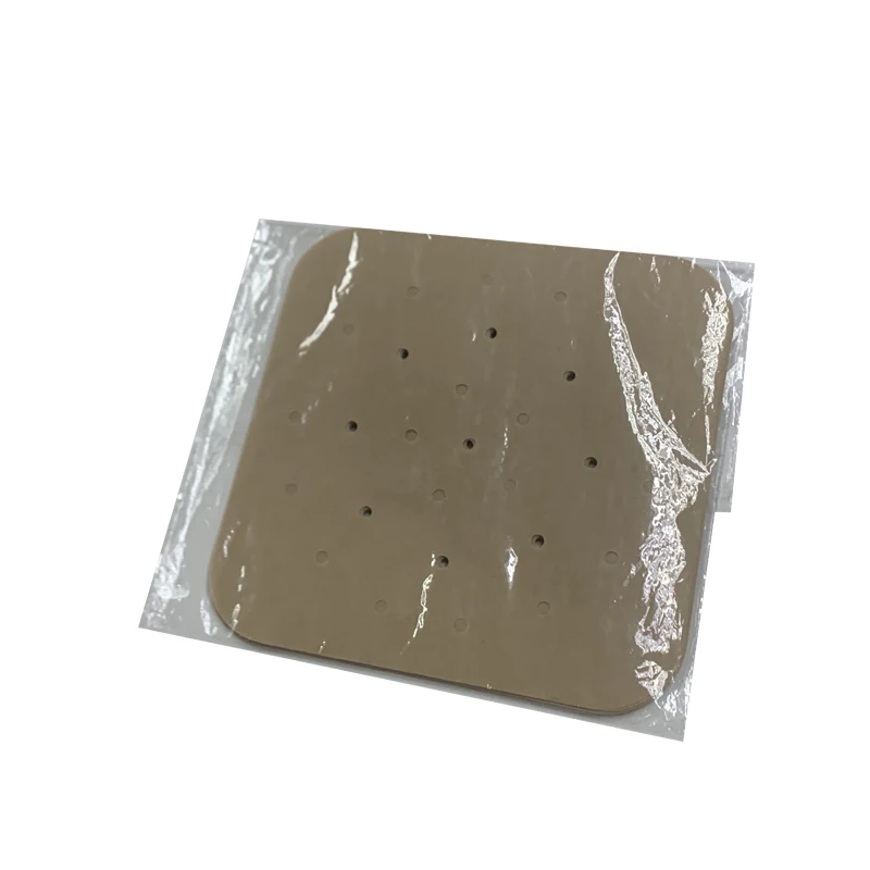 Disposable Safe Cookie Tray 10 Inch Nonstick Square Perfect Round Parchment Liner Baking Cooking Dim Sum Paper For Air Fryer