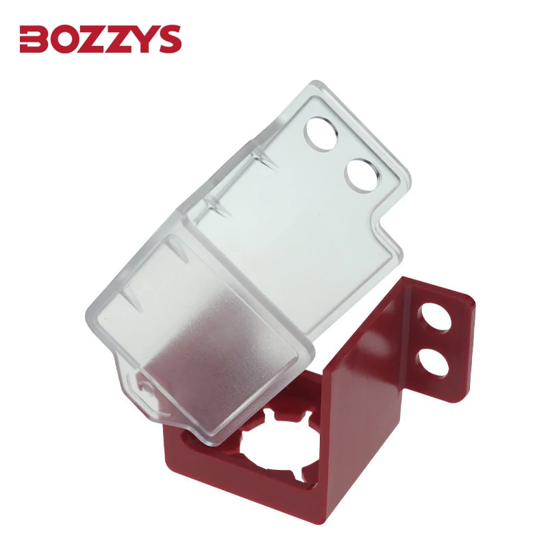 Electrical e-stop Push Button and Selector Switch Lockout Devices Removable Cover in place