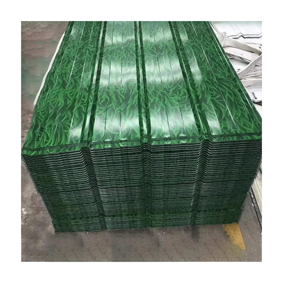 Corrugated steel color tiles RAL color number available Matte glass