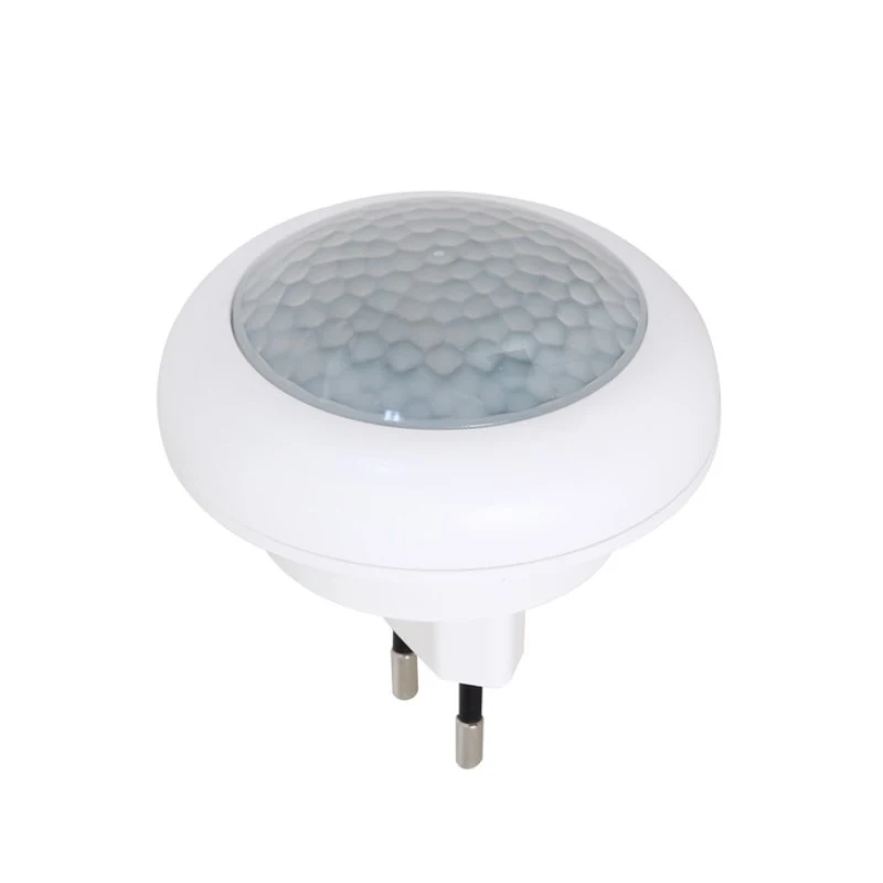 Pdlux PD-PIR2023 Smart Plug Mini LED Night Light Modern Creative LED Plastic Board with Button Cell 5M for Residential Use