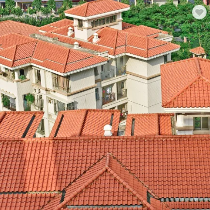 Building materials ceramic tile Chinese  roof ceramic tiles Spanish  F-Romanee  Flat  Scales villa interlovking  japanese tiles