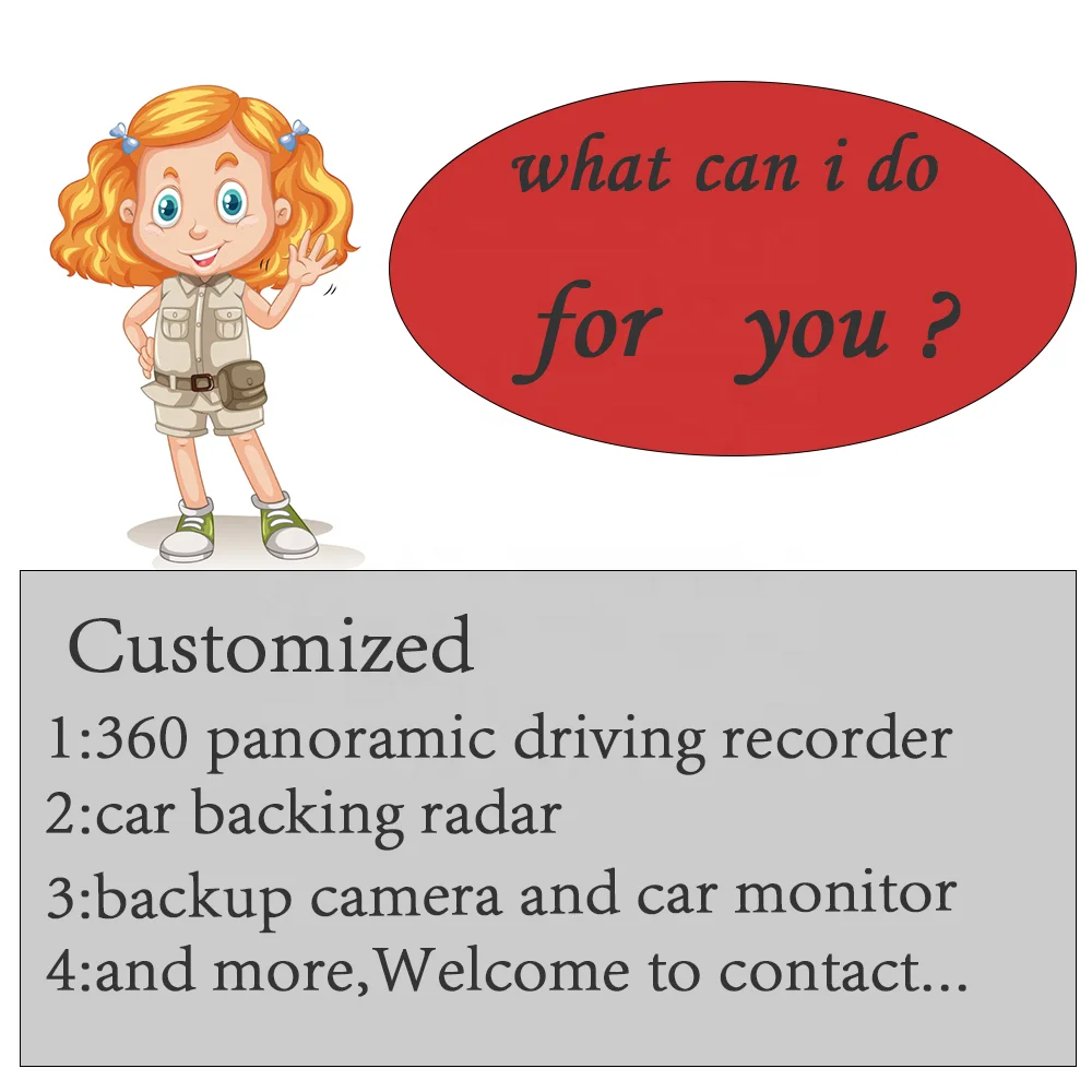 Manufacturer customized high quality waterproof 8 probe reversing radarparking sensor system for truck