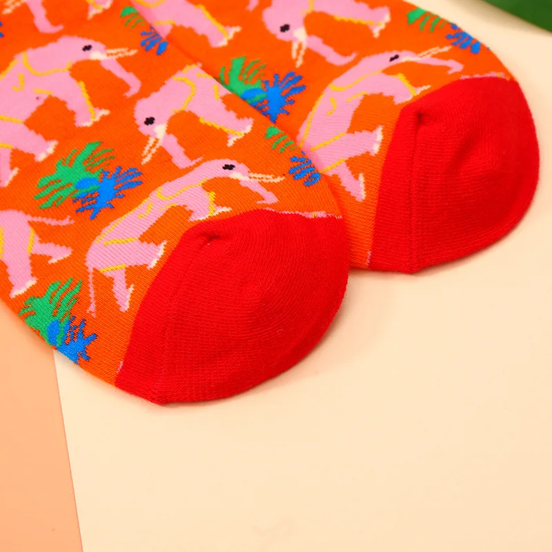Fashion unisex animal cartoon stokins cotton ankle socks low cut womens sox hypebeast socks wholesale