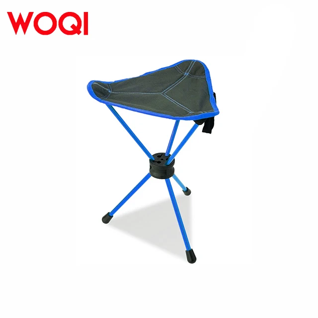 WOQI Adjustable Travel Chair for Camping Slacker Chair with Easy Carry Strap Duck Feet for Improved Stability