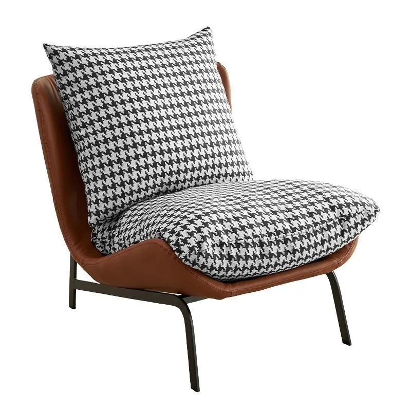 Nordic single sofa chair modern simple design art abnormal-shaped leisure latex net red lazy sofa