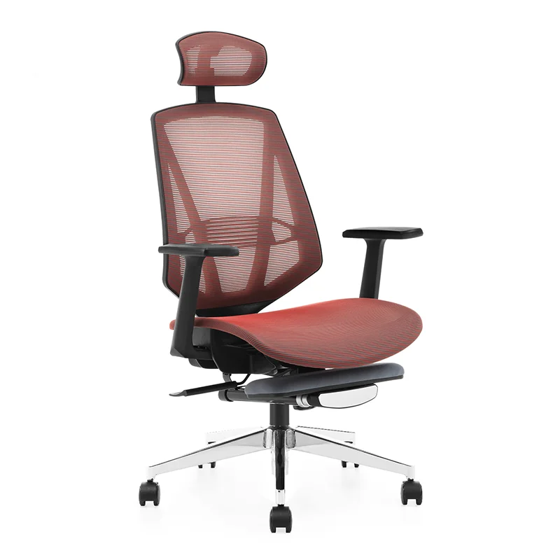 Wholesale Comfortable Computer Swivel Office Chair Ergonomic Adjustable Mesh Fabric Chair with Armrest