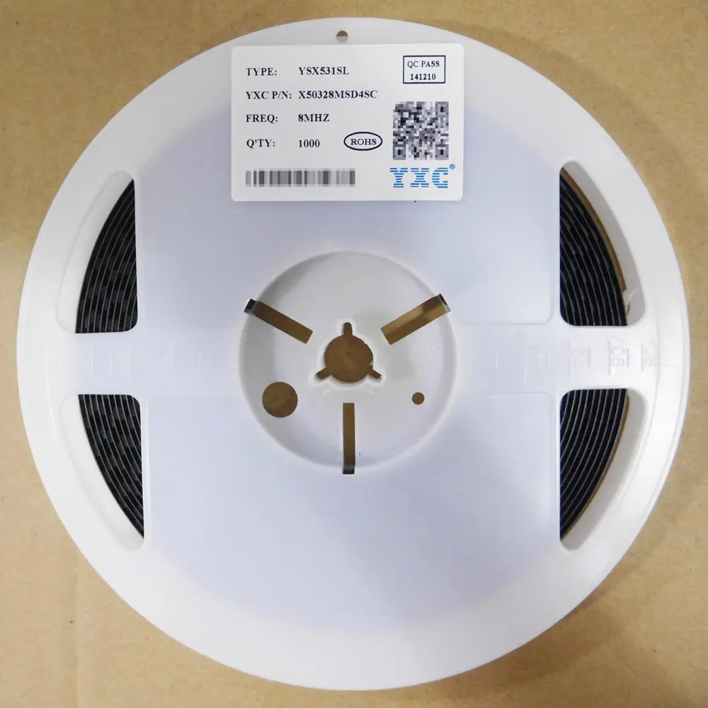 5032 SMD Xtal 10PPM 20pF 8 MHz 8.000MHz Quartz Crystal Oscillator 8MHz