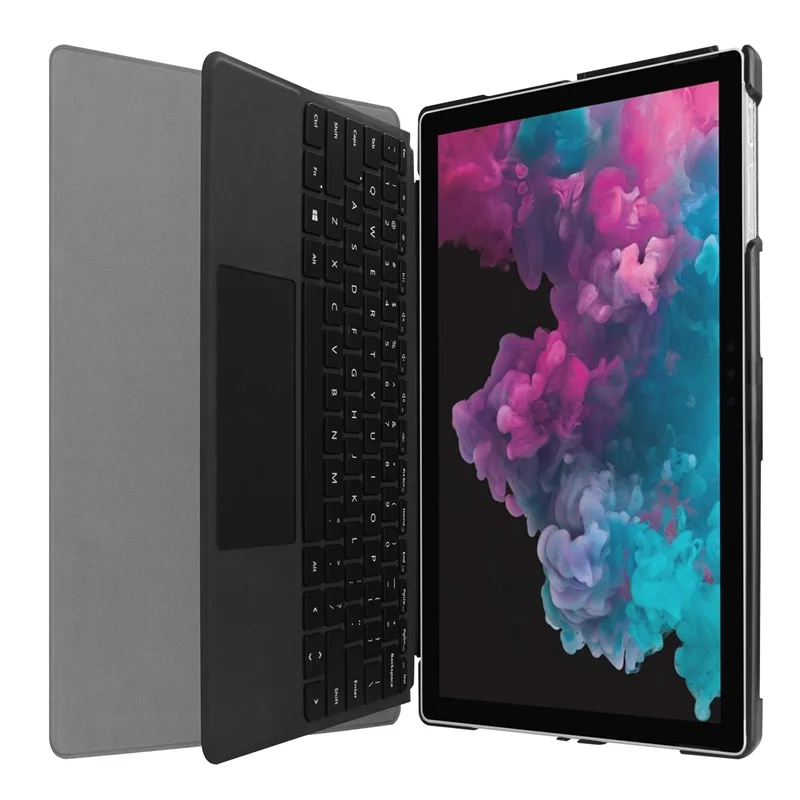  Кожаный защитный чехол-книжка с подставкой для Microsoft Surface Pro 4 / 5 6 7 12 3 дюймов держателем