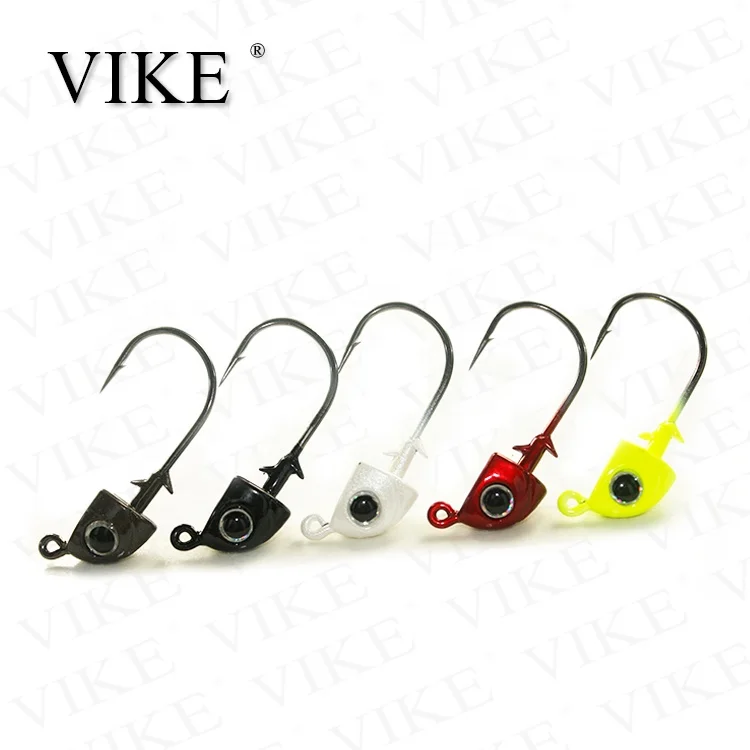 VIKE fishing jig head Carbide fishing Tungsten Resin fishing jig head,tungsten swimbait jig head