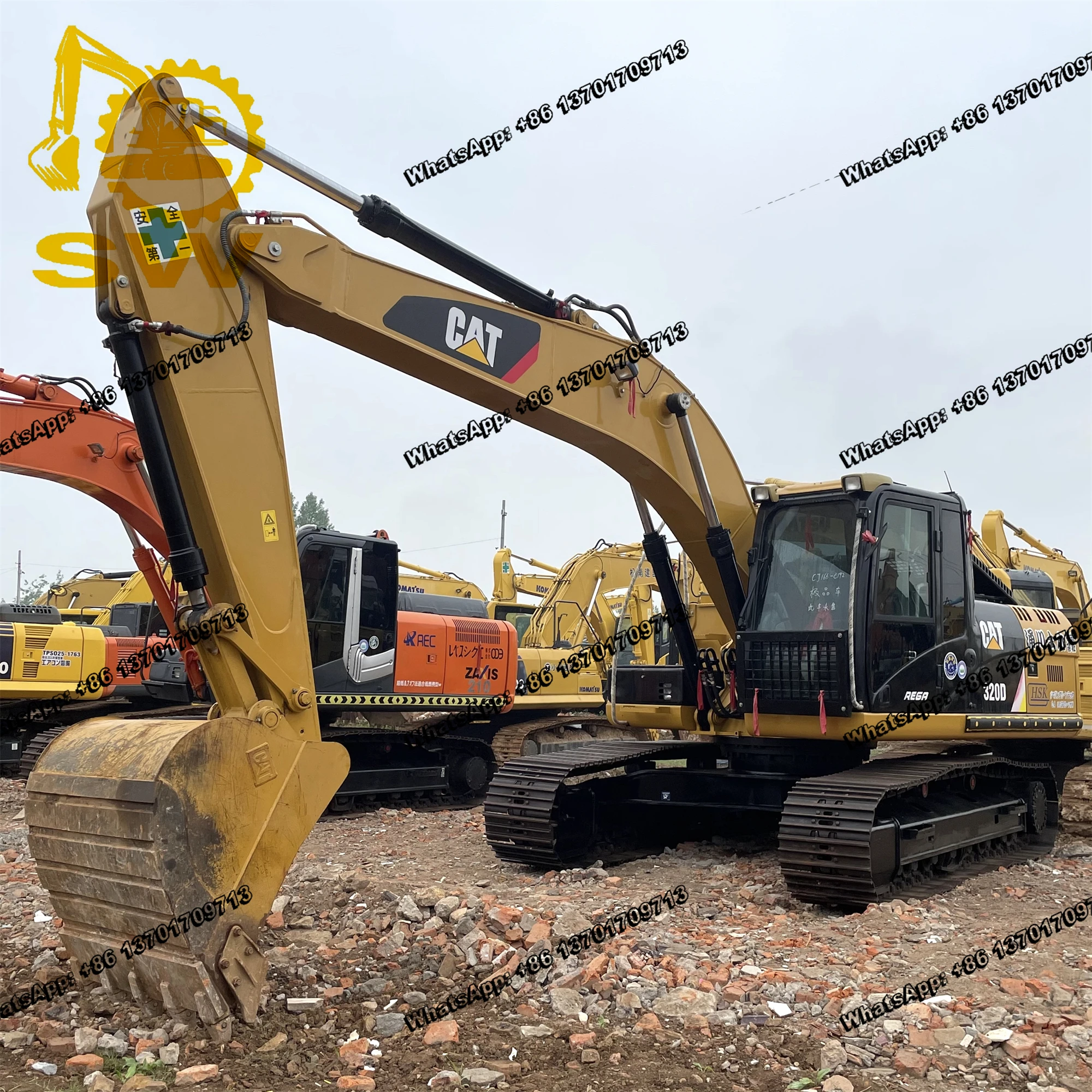 Uesd CAT гусеница 320D экскаватор по низкой цене CAT320D 320C 320B Новое поступление 329D 330D в наличии