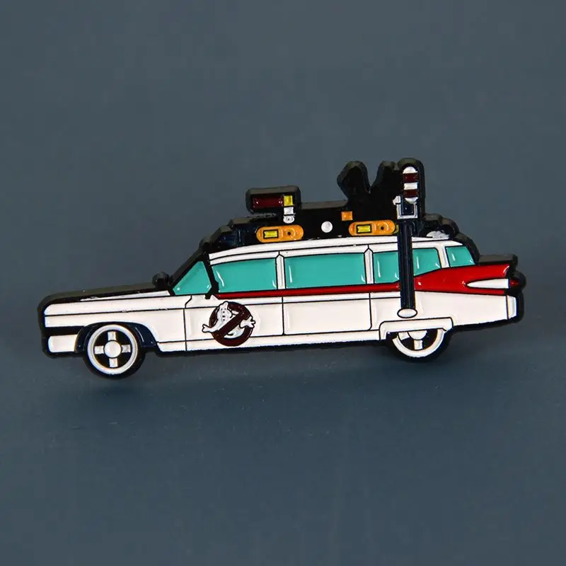 Wholesale Fantasy Adventure Movie Ghostbusters Pin Ambulance Metal Pin