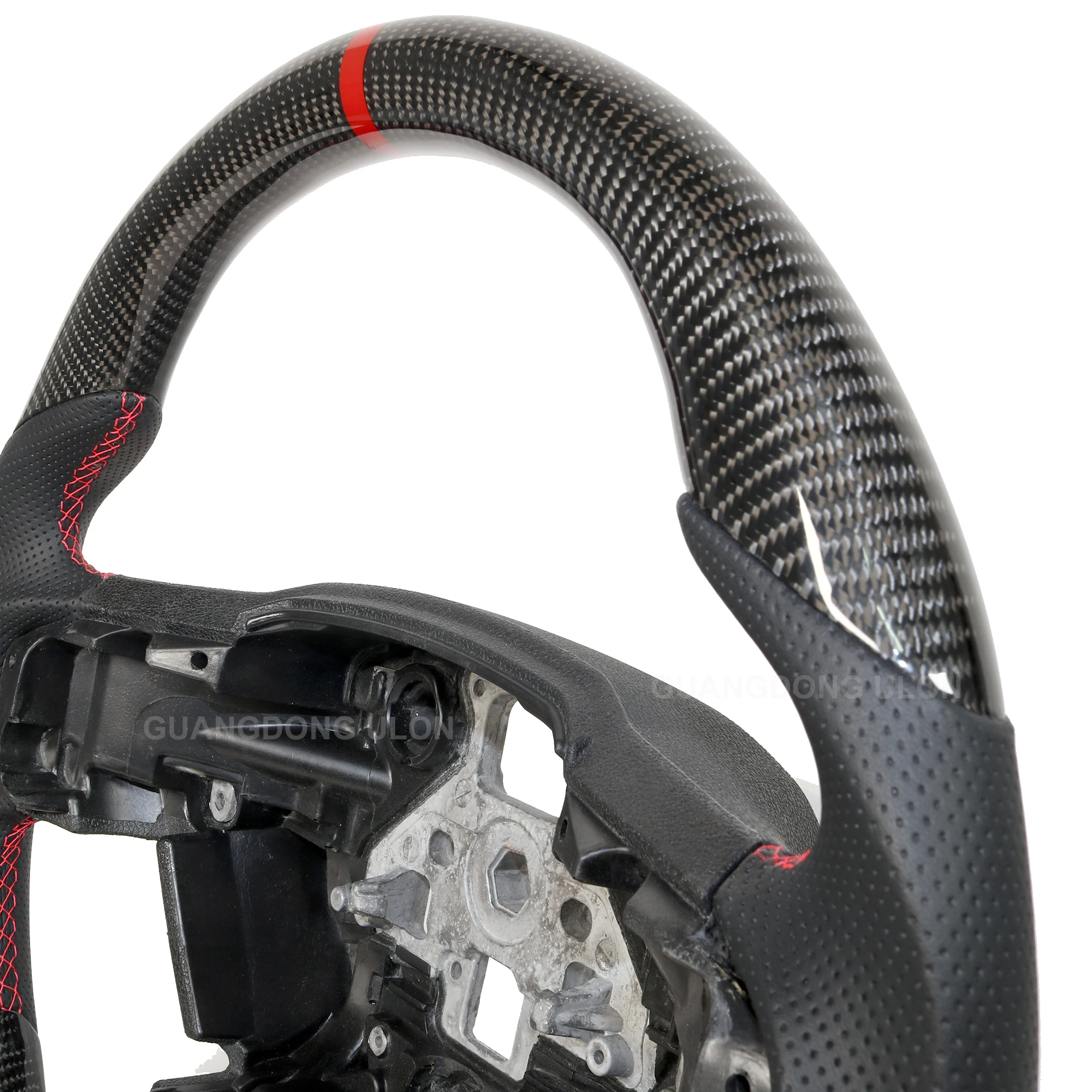 Factory Price Real F150 Carbon Fiber Steering Wheel fit Ford F-150 2021-2023 Wholesale Auto accessory Raptor Steering Wheels