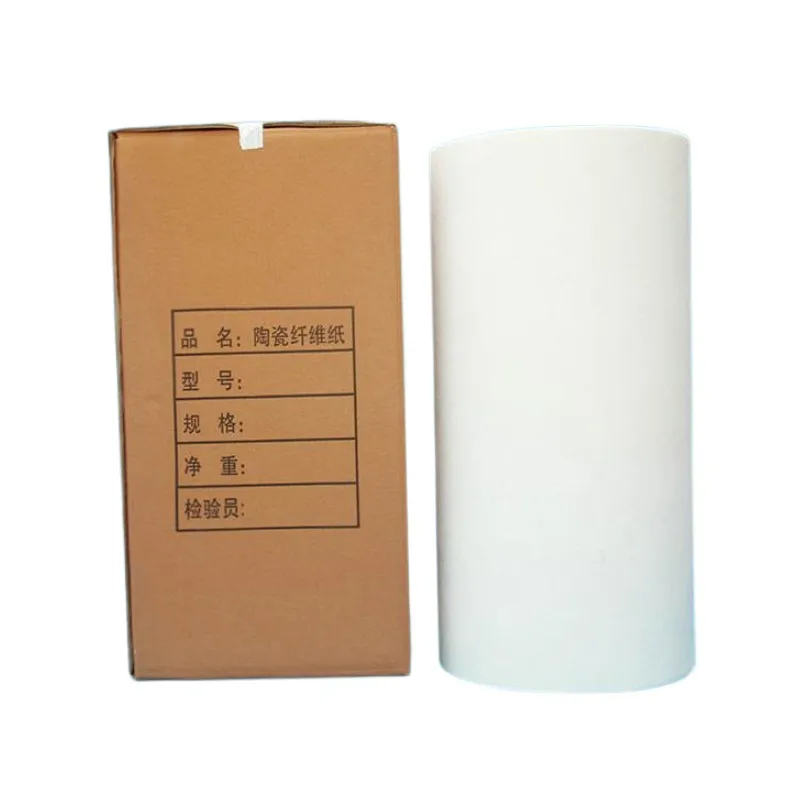 Heat resistant 1260 ceramic fiber paper ceramic paper