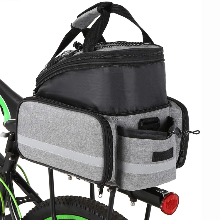 
Multi-functional Pouch Bag Bike Rear seat Bag Cycling Pannier Rear Rack Trunk Bag for Outdoor Traveling Hunting Commuting 