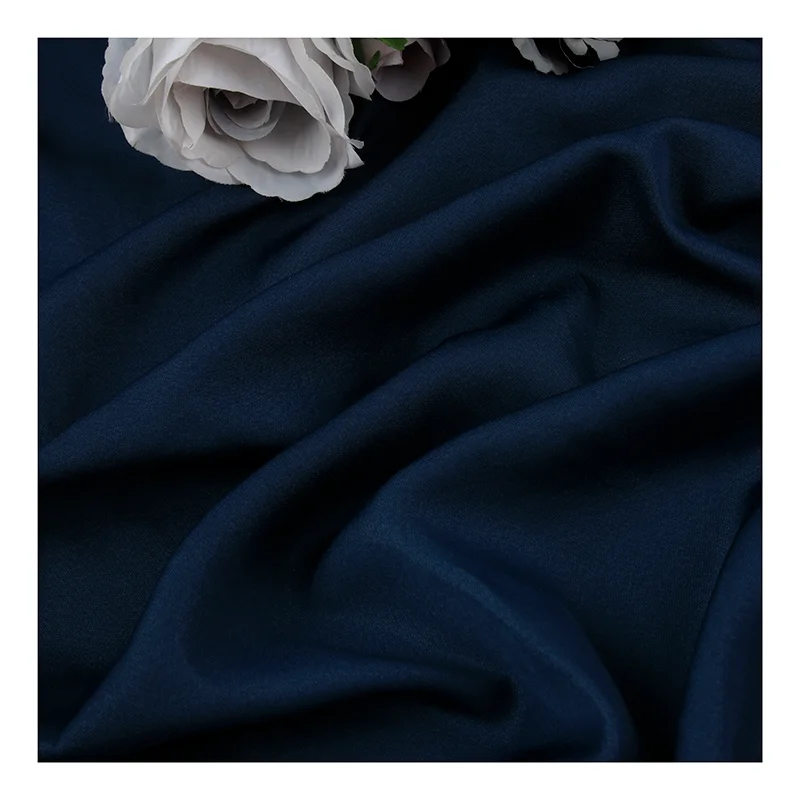 86GSM Microfiber Sea-island Satin Fabric Textiles Products 100% Polyester Recycled rpet fabric