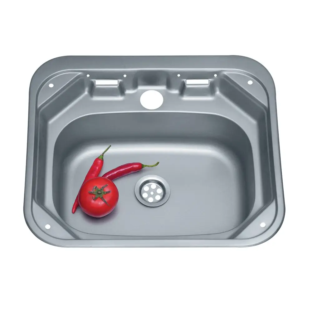 LW-4237 #304 Single bowl caravan sink portable sink hand wash basin