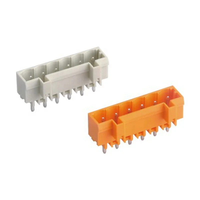 hot sales pitch 5.0/5.08/7.62mm plug in screwless connector MCS spring terminal block connector