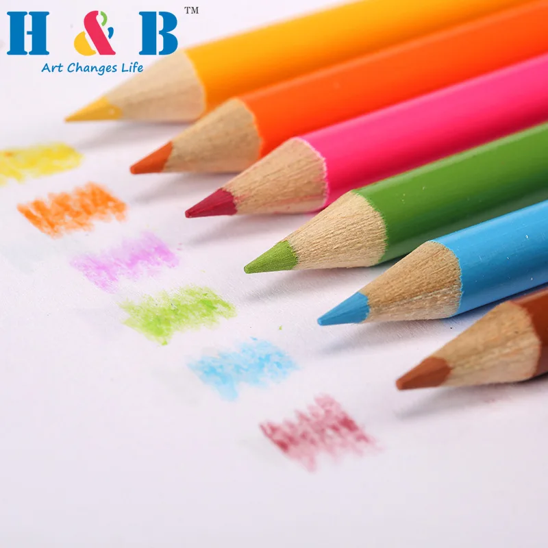 H&B168 cartoon children color brush set Students art painting watercolor pen
