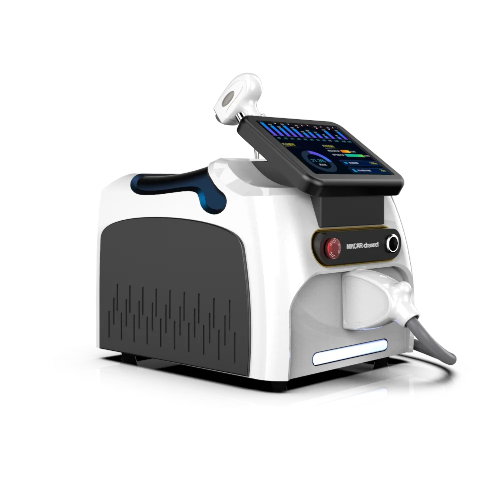 Diode Laser Hair Removal Machine OEM Logo Medical Ce Portable 755 808 1064 Laser Hair Removal Epilator 808nm Diode Laser