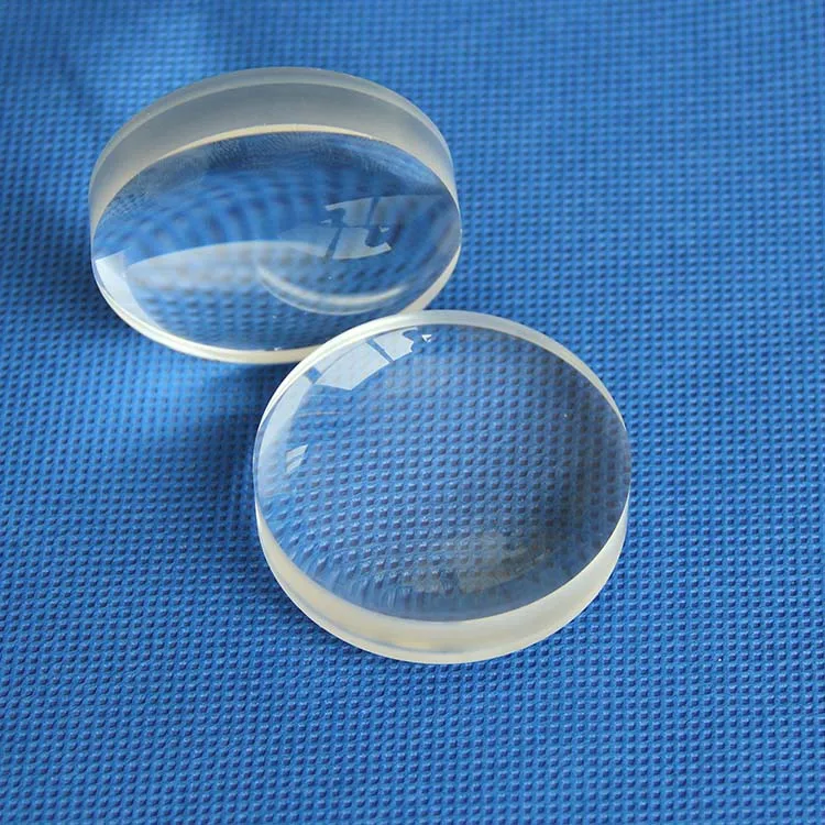 China Optical Double Convex Glass Lenses Uncoated Long Wave Infrared  Biconvex lens