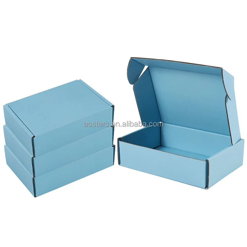 Custom Sock Packaging Postage Box Corrugated Shipping Clothing Packaging Cardboard Carton Mailer Box