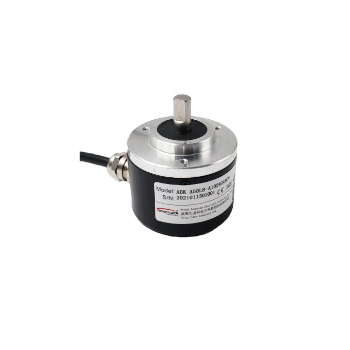 5VDC 17 bit 9mm Taper hole output interface RS485 2.5Mbps absolute value encoder for servo motor