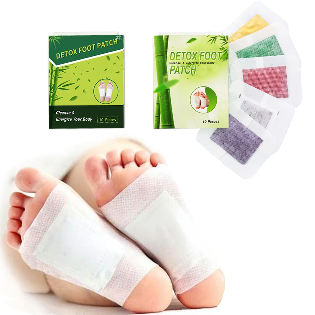 Bamboo vinegar wood vineagr 100% natural herbs ginger detox foot patch body organic foot pads