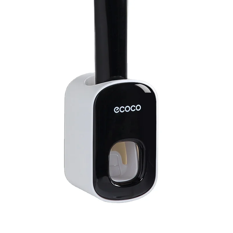 Ecoco пластиковый Автоматический Дозатор зубной пасты набор пылезащитный держатель