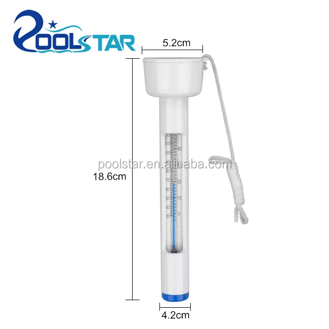 Shatter-Resistant Jumbo Easy-to-Read Temperature Display Bath Spa Floating Swimming Pool Thermometer Economic Pool Accessories