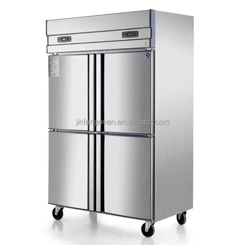 Stainless steel meat fish refrigerators & freezer / kitchen freezer / deep freezer for sale
