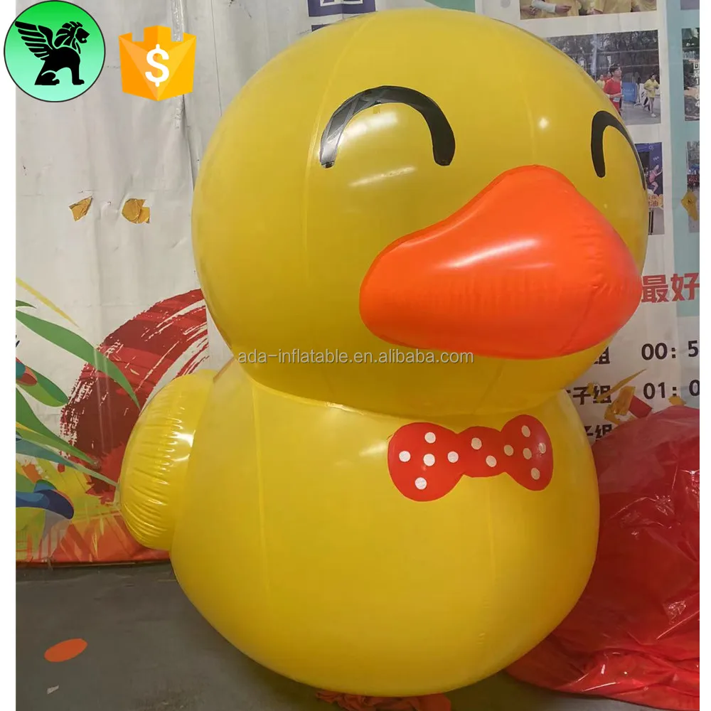 Festival Promotional Airtight Inflatable Duck Customized 1.6m Holiday Advertising Duck Inflatable For Exhibition Event A9000