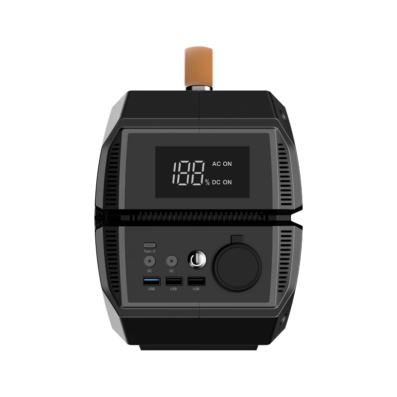 500W UPS portable power station solar generator energy storage portable power supply for outdoor camping
