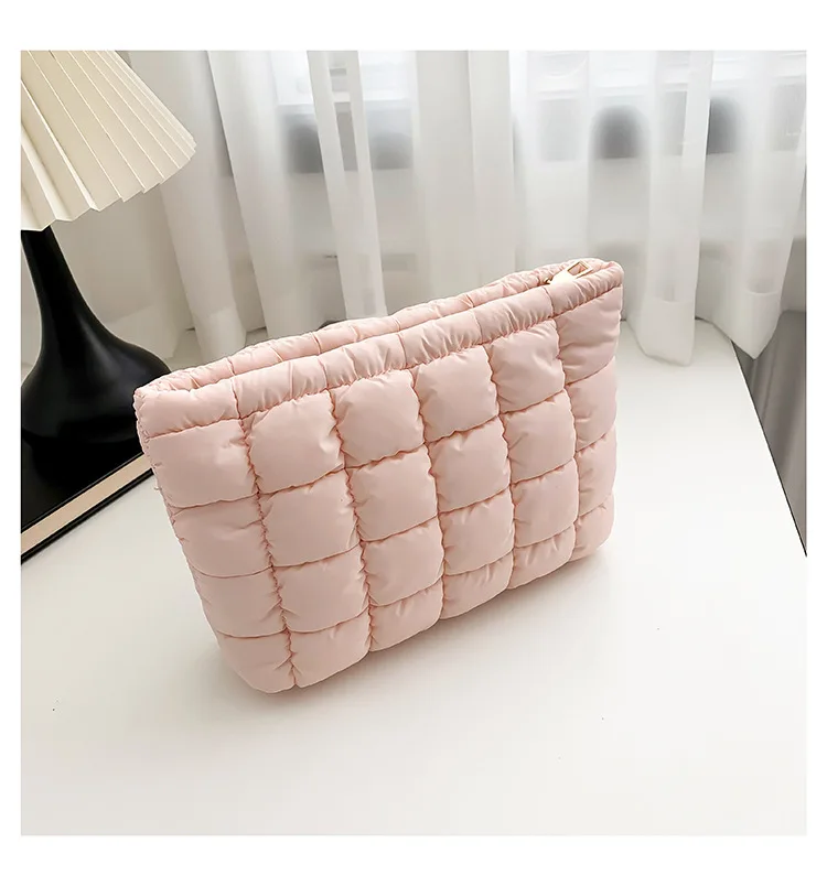 Fashion Fold Makeup Bag 2024 New all-in-one Western Style Small Bag female Korean casual bag