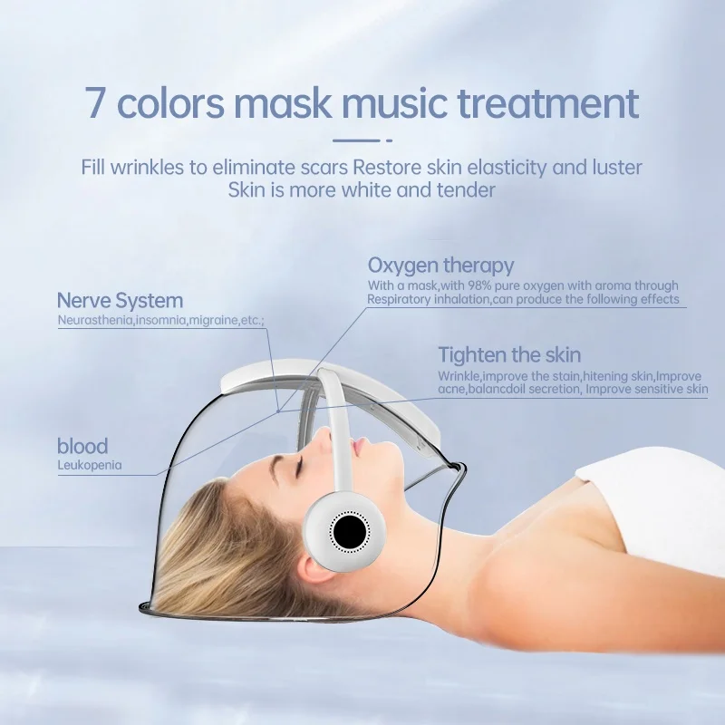 NewFace Customized 8 In 1 Face Skin Care Device Color Mask Music Treatment Aqua Jet Peel Skin Resurfacing Hydra Beauty Machine