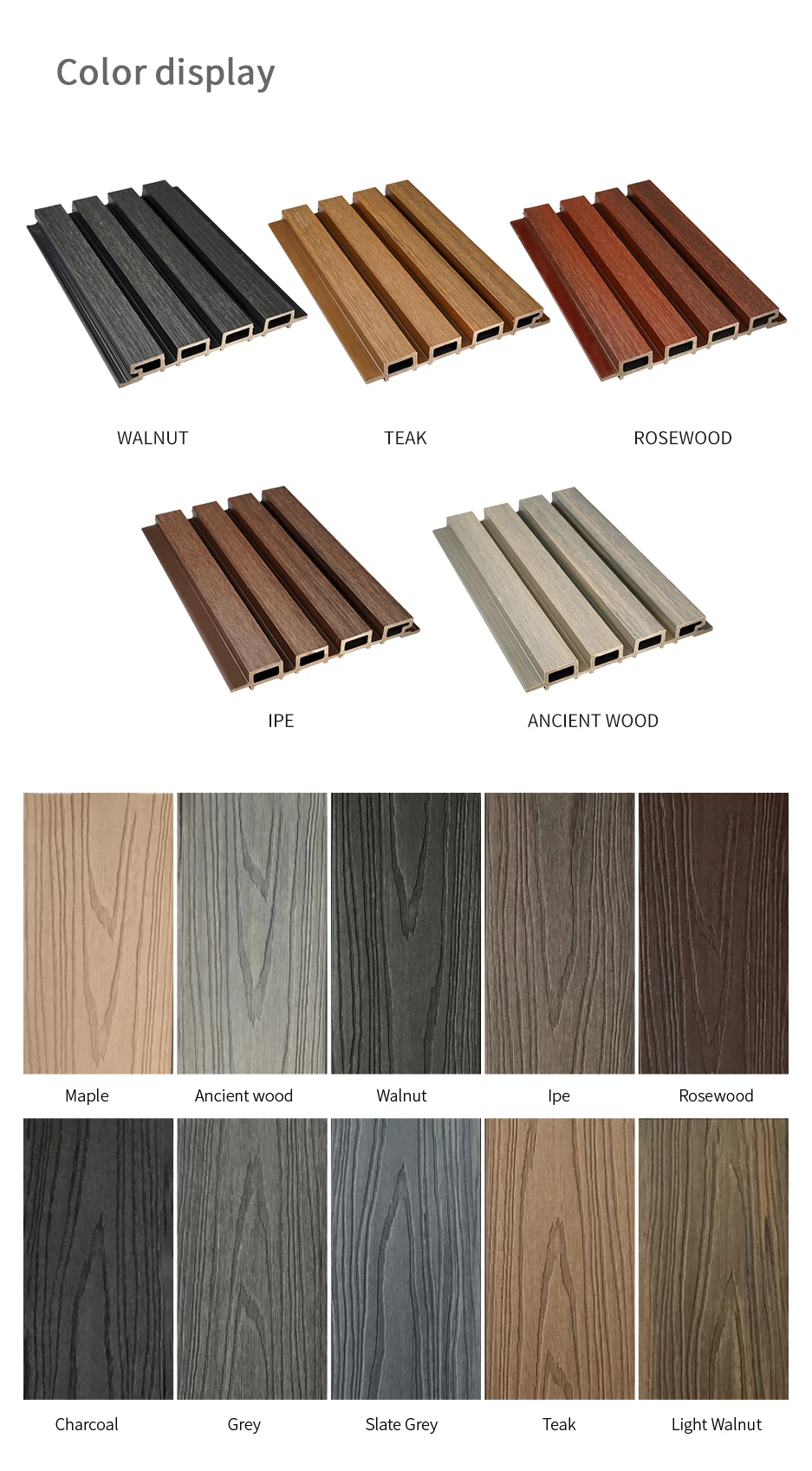 wood plastic composite wpc