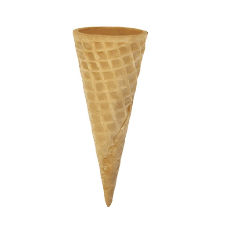 
Custom Size Ice Cream Cone Waffle Cones For Supermarket Store 