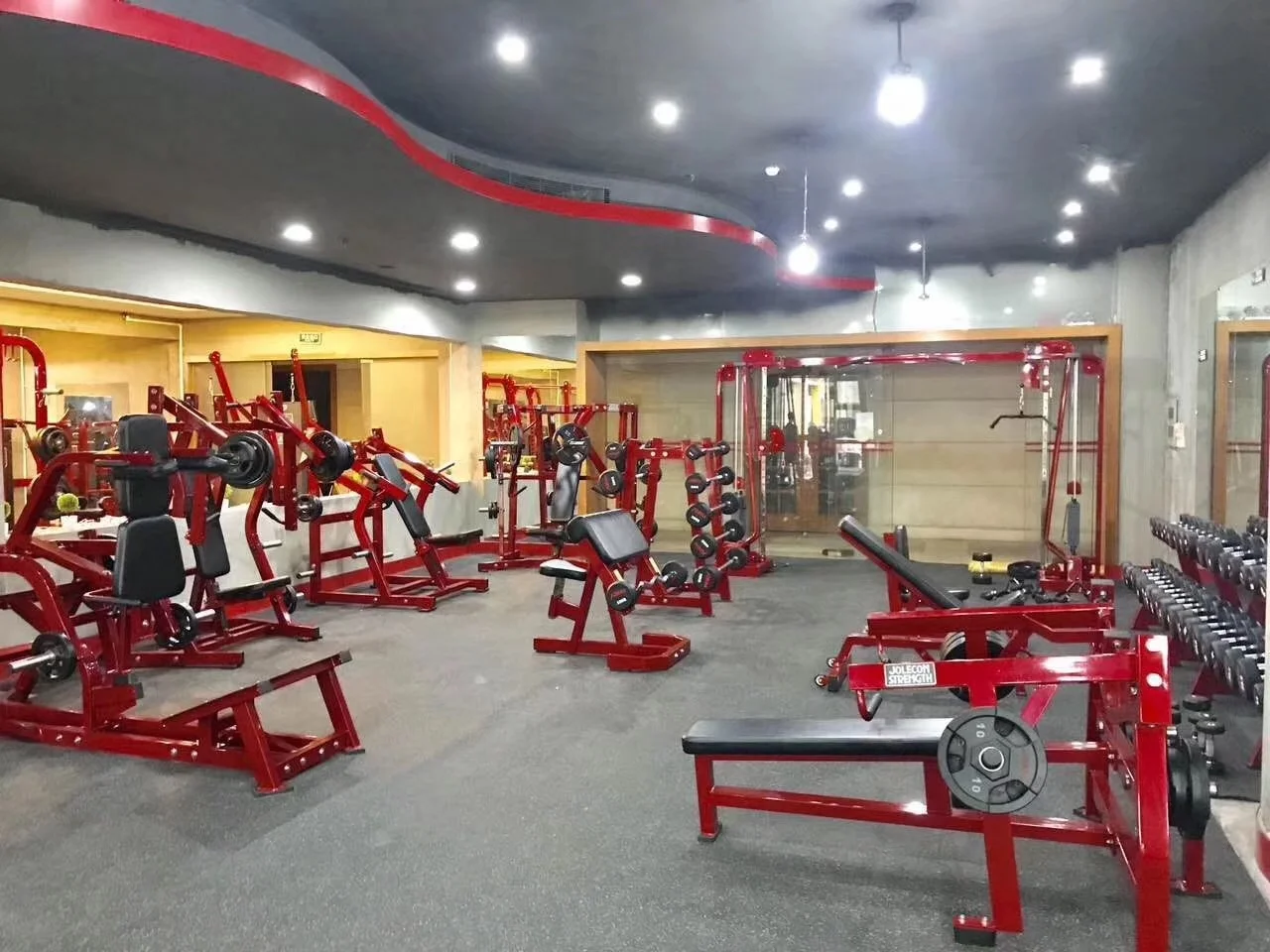 Fitness Machine Multi Gym Equipment Ground Base Twist JLC-L661 Combo Twist Plate Loaded Machines For Sales