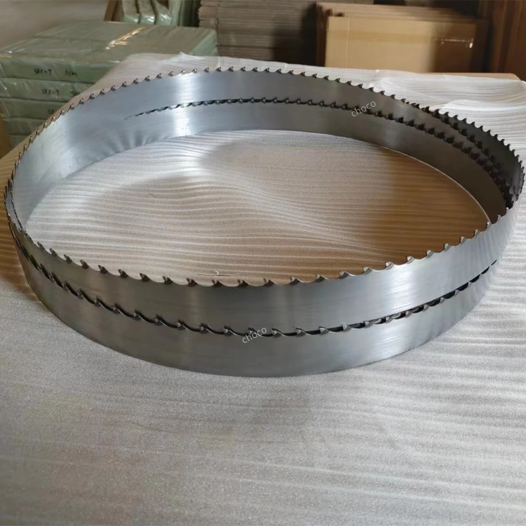 TCT wood carbide band saw blades cutting machine bandsaw blade wood cutting band saw blade