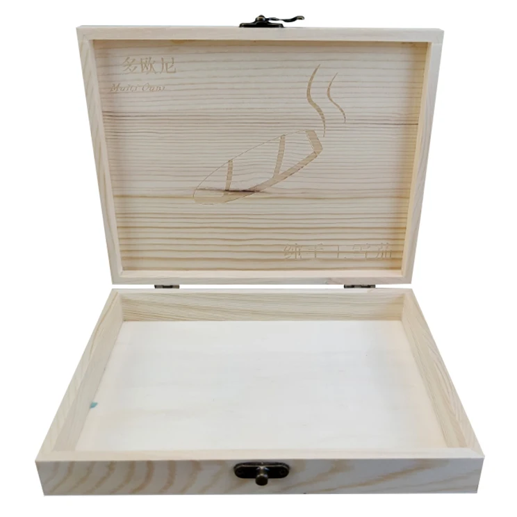 Manufacturer custom cigar box wooden gift box storage box