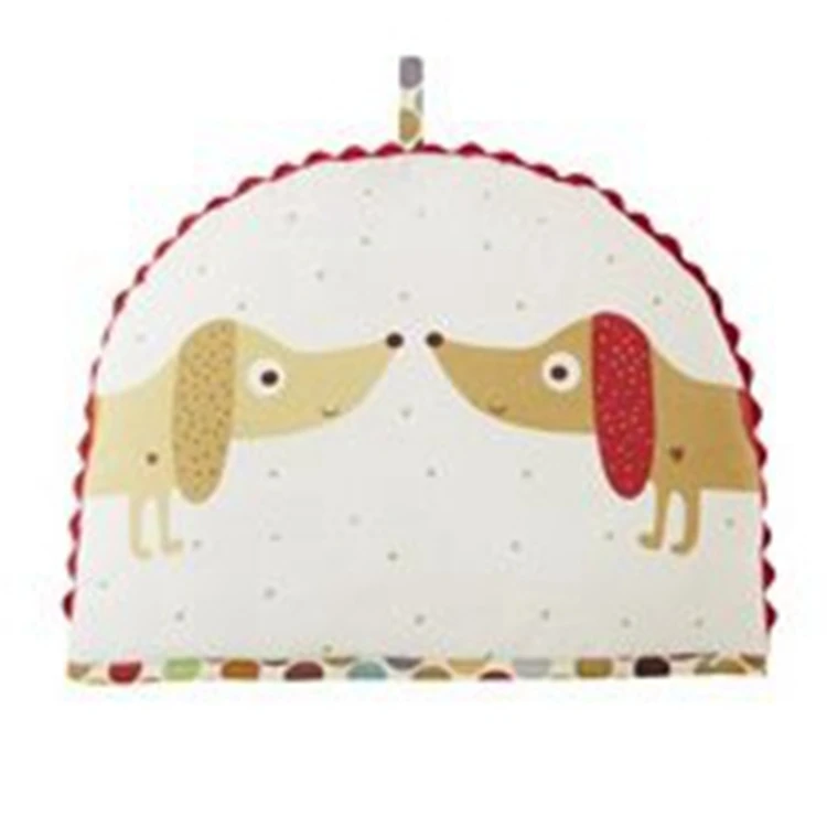 
Cute Cartoon Design Cotton with polyester wadding Scottie Dogs Shaped Tea Cosy Teapot Covers 