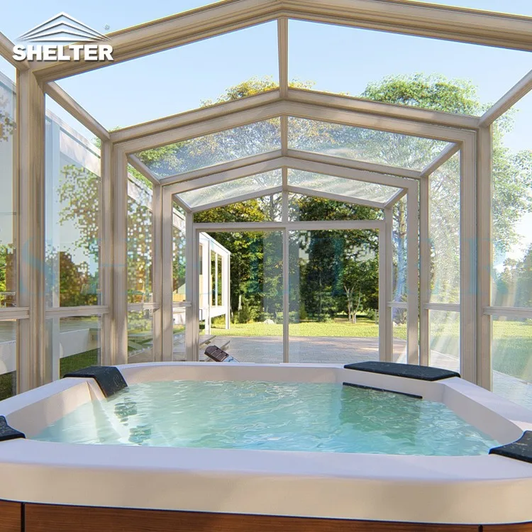 
Mini Size Outdoor Relax Home Sunroom SPA Greenhouse 