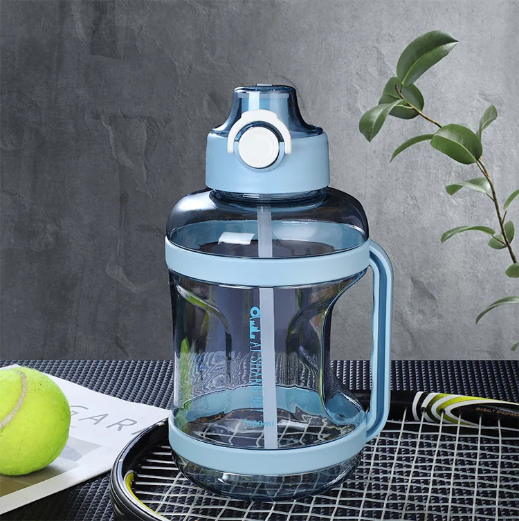 New Design 1500ml Water Bottles Sports Travel Space Drinking Bottle Custom Plastic Gym Water Bottle