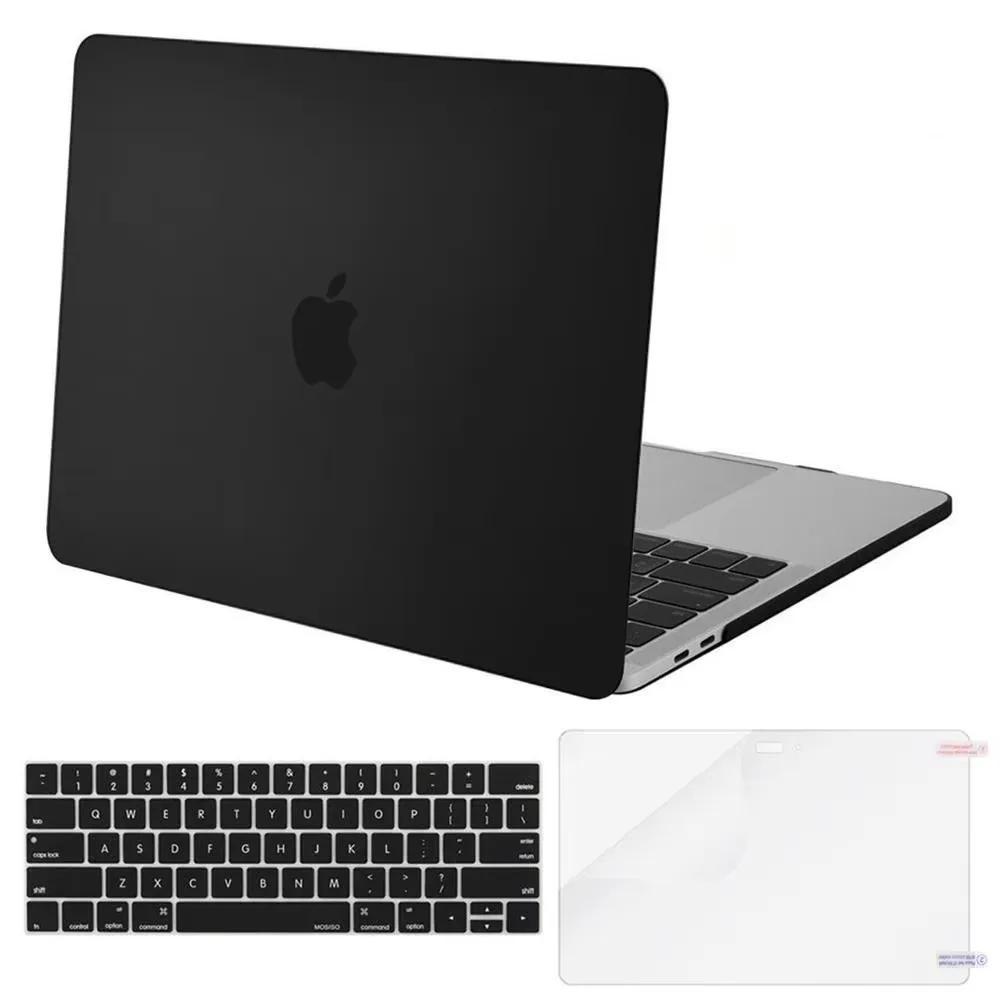 Factory Wholesale Screen Protector Keyboard Cover Matte Cover Hard Shell Case For MacBook Pro 13 Air 13 Pro 15 Retina 13