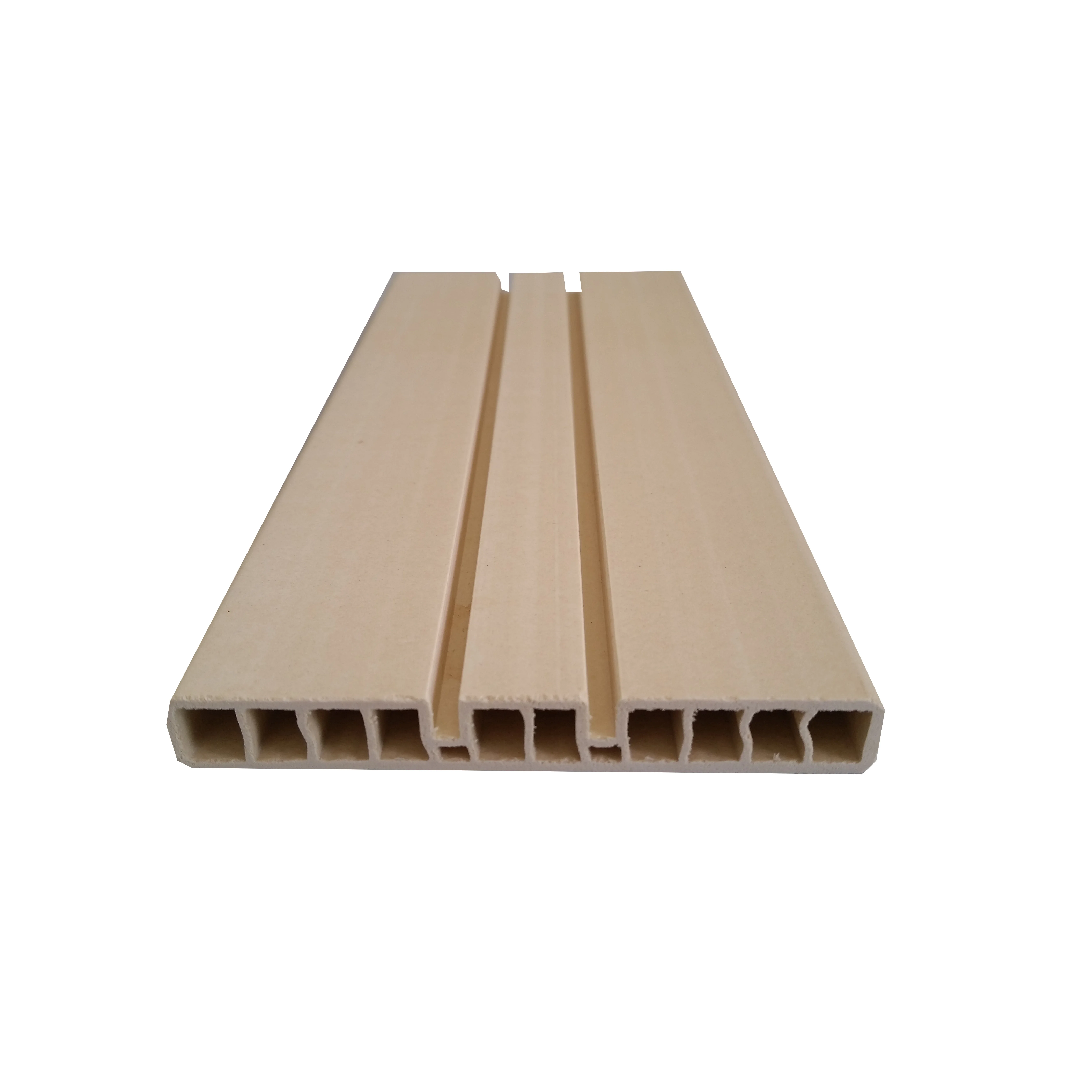 Factory direct selling waterproof and durable domestic WPC skirting line