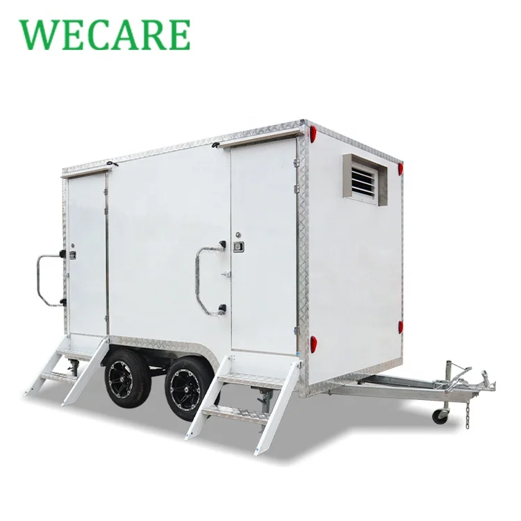 China supply the latest design outdoor Mobile Bathroom luxury portable toilet trailer (1600274881525)